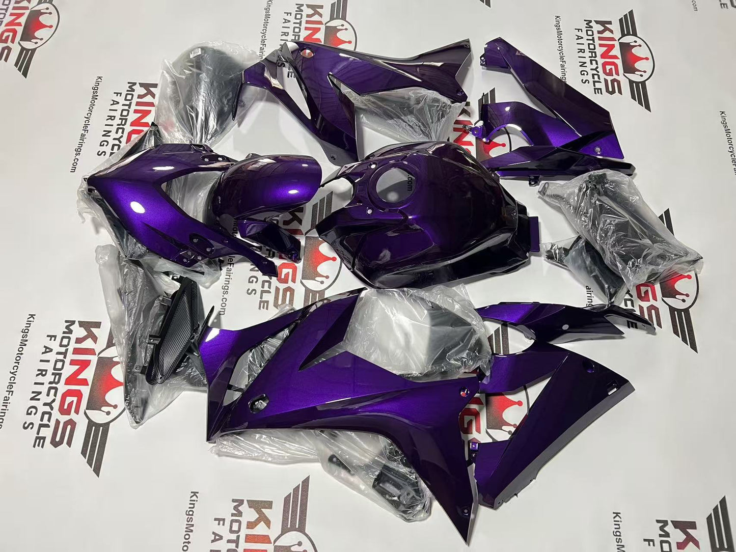 Honda CBR650R Fairing Kit (2021-2023) All Purple at KingsMotorcycleFairings.com