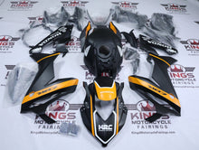 Honda CBR650R Fairing Kit (2021-2023) Matte Black, Dark Yellow, White at KingsMotorcycleFairings.com