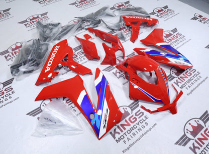 Honda CBR650R Fairing Kit (2024-2025) Red, Blue, White, Light Blue at KingsMotorcycleFairings.com