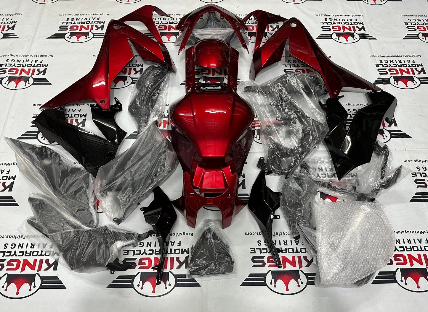 Honda CBR650R Fairing Set (2019-2020) Red Candy at KingsMotorcycleFairings.com
