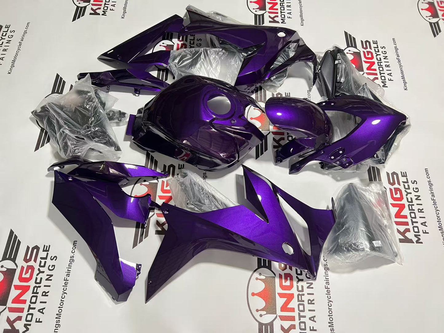 Honda CBR650R Fairing Set (2021-2023) All Purple at KingsMotorcycleFairings.com