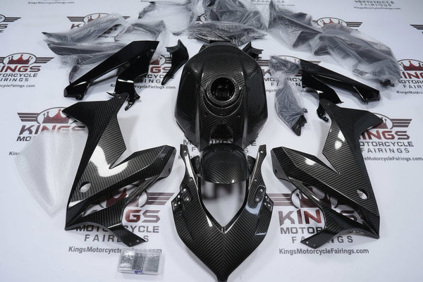 Honda CBR650R Fairings (2019-2020) All Faux Carbon Fiber at KingsMotorcycleFairings.com