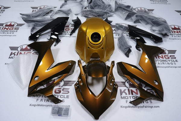 Honda CBR650R Fairings (2019-2020) Brown, Gold, Black at KingsMotorcycleFairings.com