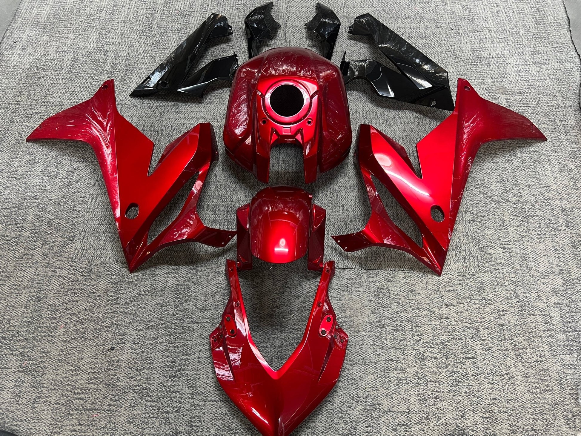 Honda CBR650R Fairings (2019-2020) Candy Red at KingsMotorcycleFairings.com