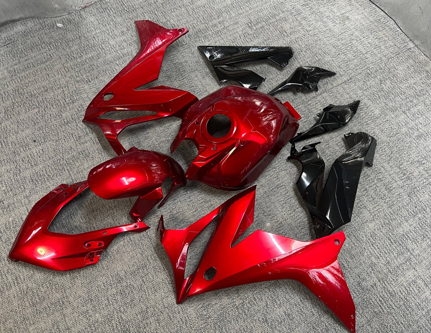 Honda CBR650R Fairings (2019-2020) Candy Red from KingsMotorcycleFairings.com