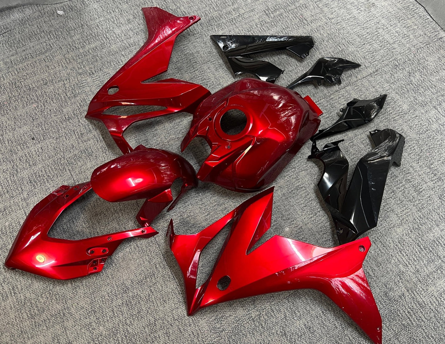 Honda CBR650R Fairing Set (2019-2020) Candy Red at KingsMotorcycleFairings.com