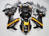 Honda CBR650R Fairings (2019-2020) Matte Black, Dark Yellow, White at KingsMotorcycleFairings.com