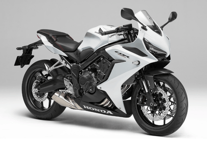 Honda CBR650R Fairing set (2021-2023) Matte White at KingsMotorcycleFairings.com
