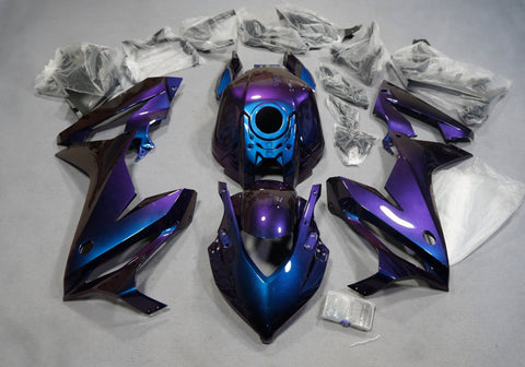Honda CBR650R Fairings (2021-2023) Purple, Blue Chameleon at KingsMotorcycleFairings.com