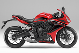 Honda CBR 650R Fairings (2021-2023) Red, Black from KingsMotorcycleFairings.com