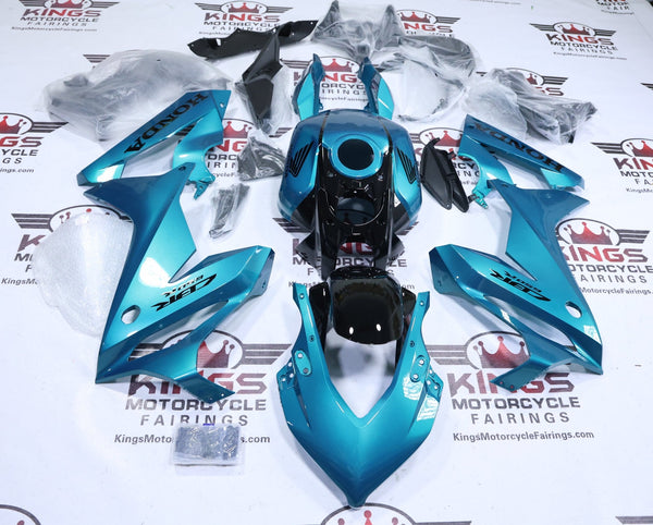 Honda CBR650R Fairings (2021-2023) Teal Green at KingsMotorcycleFairings.com
