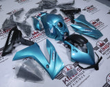 Honda CBR650R Fairings (2024-2025) Blue Metallic, Matte Black, White from KingsMotorcycleFairings.com