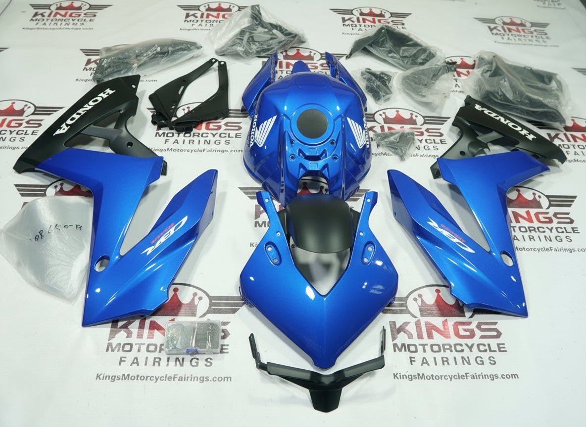 Honda CBR650R Fairings (2024-2025) Blue, Matte Black | Kings – Kings ...