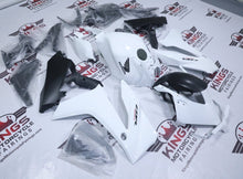 Honda CBR650R Fairings (2024-2025) White Pearl, Matte Black at KingsMotorcycleFairings.com