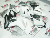 Honda CBR650R Fairings (2024-2025) White Pearl by KingsMotorcycleFairings.com