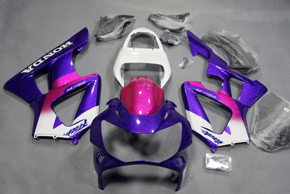 Honda CBR900RR 929 Fairing Kit (2000-2001) Purple, Pink, White at KingsMotorcycleFairings.com
