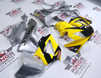 Honda CBR900RR 929 (2000-2001) Yellow, Black, Silver Fairings