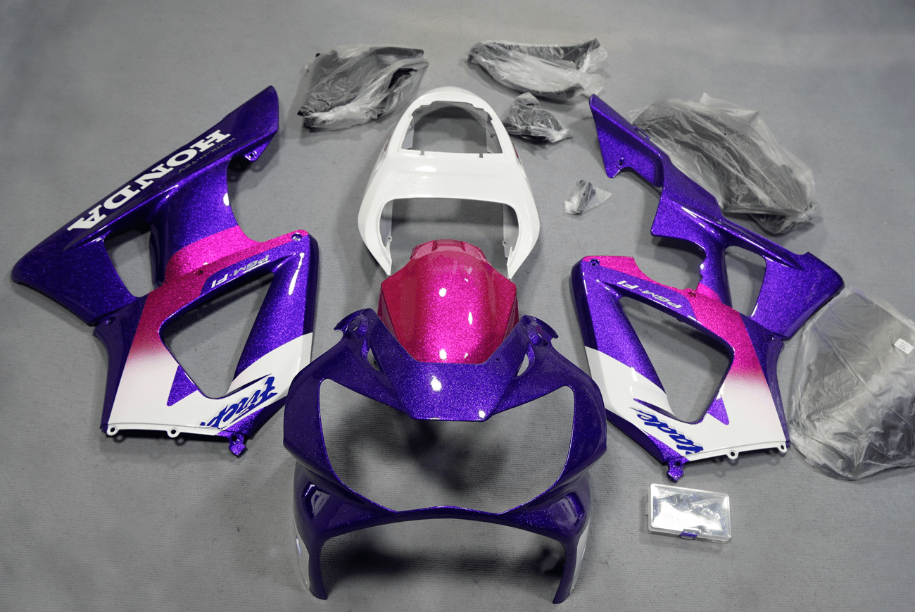 Honda CBR900RR 929 Fairings (2000-2001) Purple, Pink, White at KingsMotorcycleFairings.com