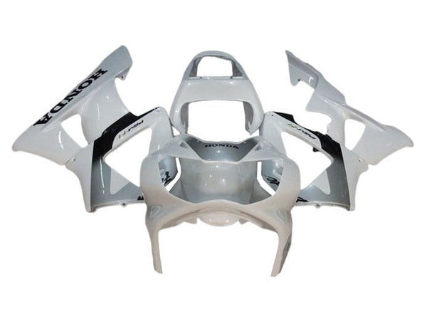 Honda CBR900RR 929 Fairings (2000-2001) White, Gray, Black at KingsMotorcycleFairings.com