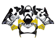 Honda CBR900RR 929 Fairings (2000-2001) Yellow, Black, Repsol at KingsMotorcycleFairings.com