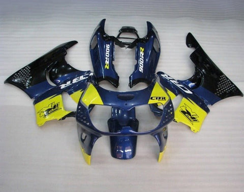 Honda CBR900RR Fairings (1994-1995) Blue, Yellow, Black at KingsMotorcycleFairings.com