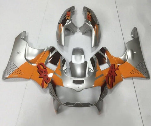 Honda CBR900RR Fairings (1994-1995) Silver, Orange at KingsMotorcycleFairings.com