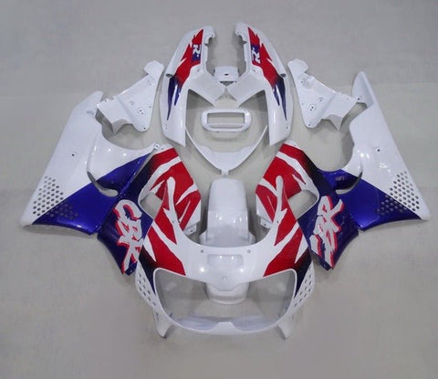 Honda CBR900RR Fairings (1994-1995) White, Blue, Red at KingsMotorcycleFairings.com