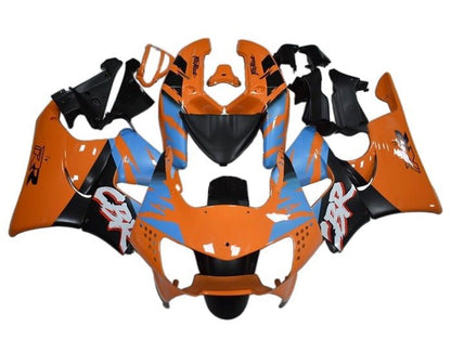 Honda CBR900RR Fairings (1998-1999) Orange, Black, Blue at KingsMotorcycleFairings.com