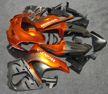 Honda CBR 900RR Fairings (1998-1999) Orange, Silver, Chrome at KingsMotorcycleFairings.com