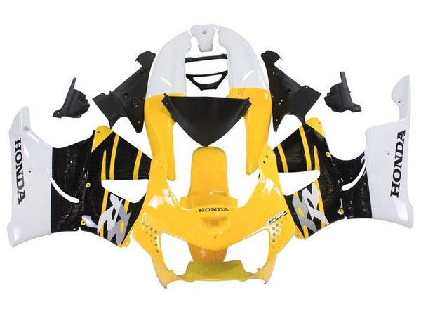 Honda CBR900RR Fairings (1998-1999) Yellow, Black, White at KingsMotorcycleFairings.com