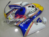 Honda NSR250R MC28 (1994) Blue, Yellow, White, Red & Gold Rothmans Fairings at KingsMotorcycleFairings.com