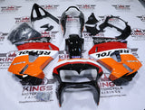 Honda VFR800 Fairings (1998-2001) Orange Repsol at KingsMotorcycleFairings.com