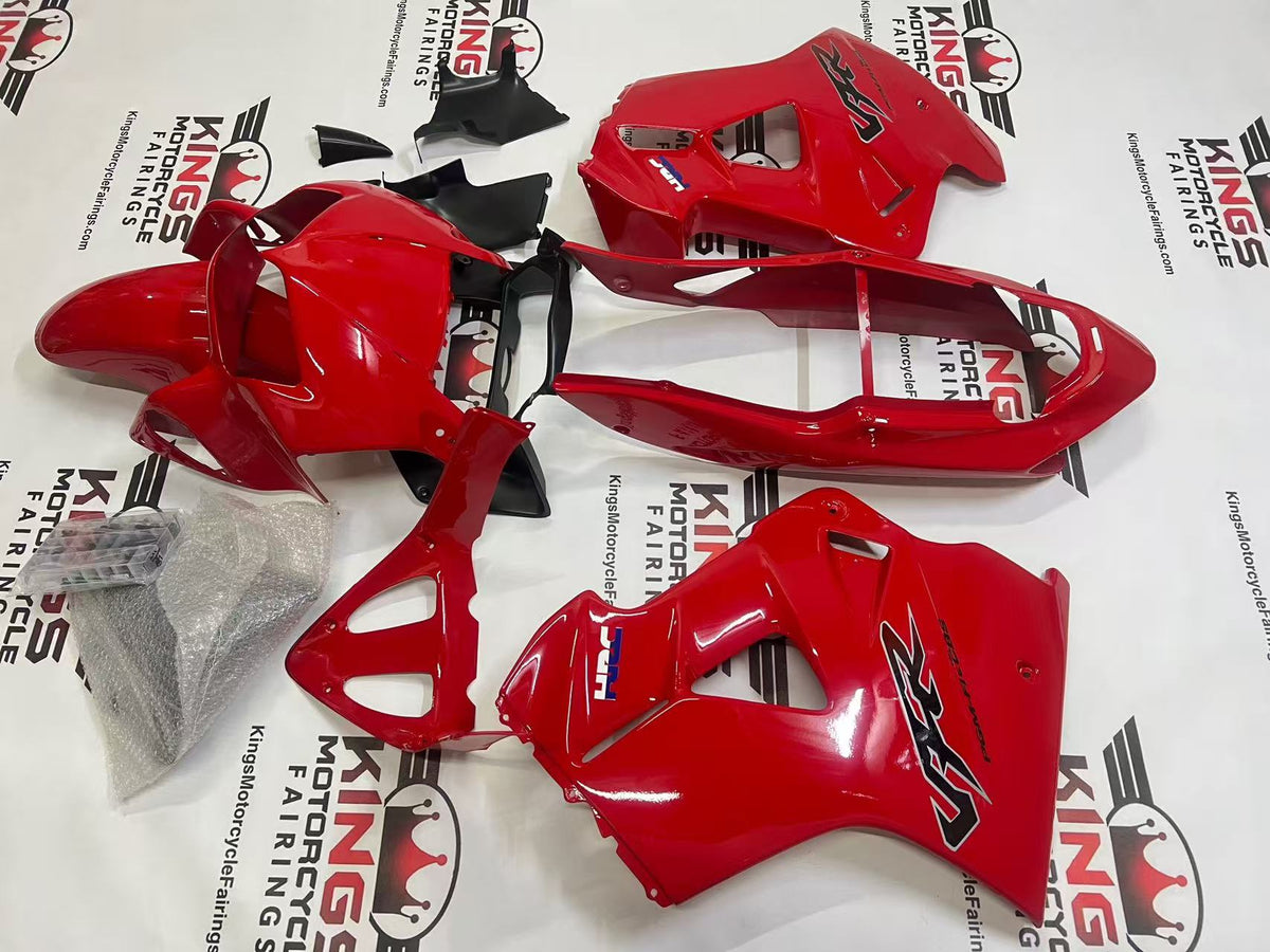 Honda VFR800 Fairings (1998-2001) Red, Black, White from KingsMotorcycleFairings.com