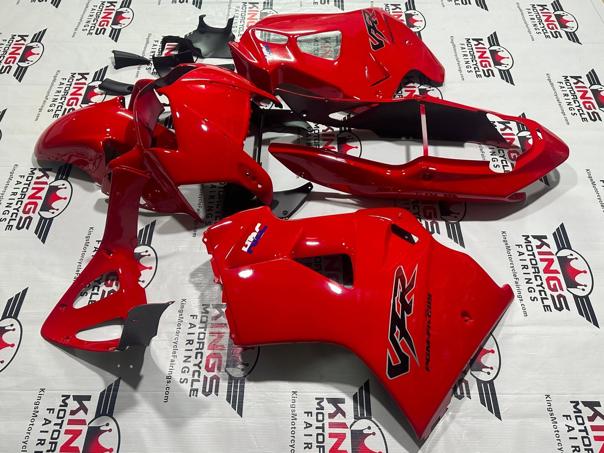Honda VFR800 Fairing set (1998-2001) Red from KingsMotorcycleFairings.com