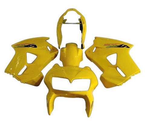 Honda VFR800 Fairings (1998-2001) Yellow at KingsMotorrcycleFairings.com