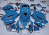 Honda VFR800 Fairings (2002-2013) Blue Nardo, White at KingsMotorcycleFairings.com