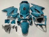 Honda VFR800 Fairings (2002-2013) Blue Teal at KingsMotorcycleFairings.com