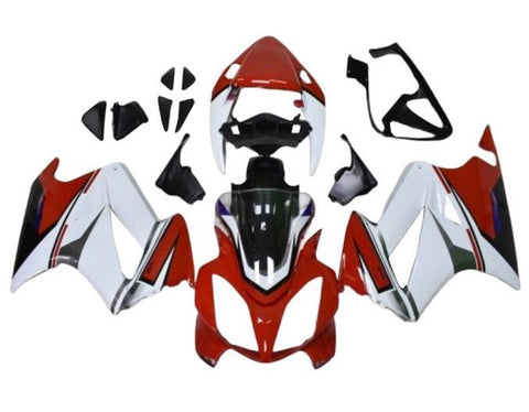 Honda VFR800 Fairings (2002-2013) Red, White, Black at KingsMotorcycleFairings.com