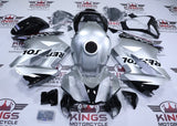 Honda VFR800 Fairings (2002-2013) Repsol Silver, Black, White at KingsMotorcycleFairings.com