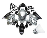 Honda VFR800 Fairings (2002-2013) Silver, Black, White Repsol at KingsMotorcycleFairings.com