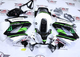 Honda VFR800 Fairings (2002-2013) White, Black, Green Monster at KingsMotorcycleFairings.com