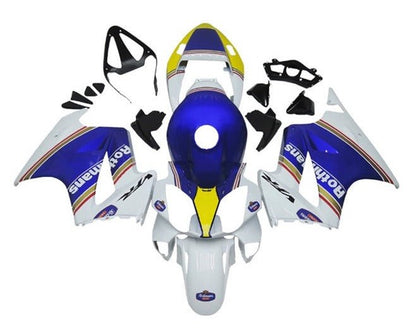 Honda VFR800 Fairings (2002-2013) White, Blue Rothmans at KingsMotorcycleFairings.com