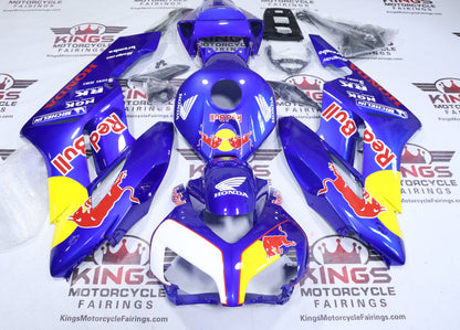 Honda CBR1000RR Fairing Kit (2004-2005) Blue, Yellow, Red, Bull at KingsMotorcycleFairings.com