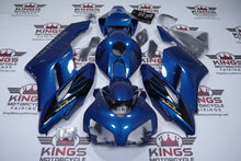 Honda CBR1000RR Fairings (2004-2005) Blue, Black Wings from KingsMotorcycleFairings.com