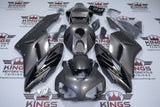 Honda CBR1000RR Fairings (2004-2005) Gray, Black Wings from KingsMotorcycleFairings.com