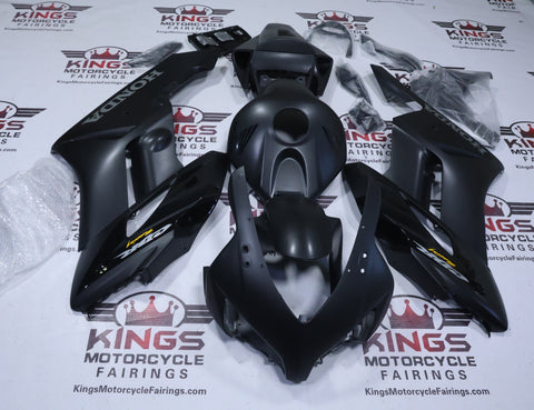 Honda CBR1000RR Fairings (2004-2005) Matte Black, Black, Silver, Yellow at KingsMotorcycleFairings.com
