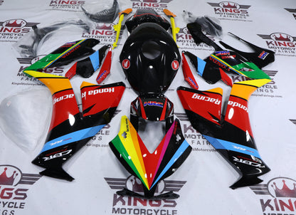 Honda CBR1000RR Fairings (2012-2016) Rainbow Stripes at KingsMotorcycleFairings.com