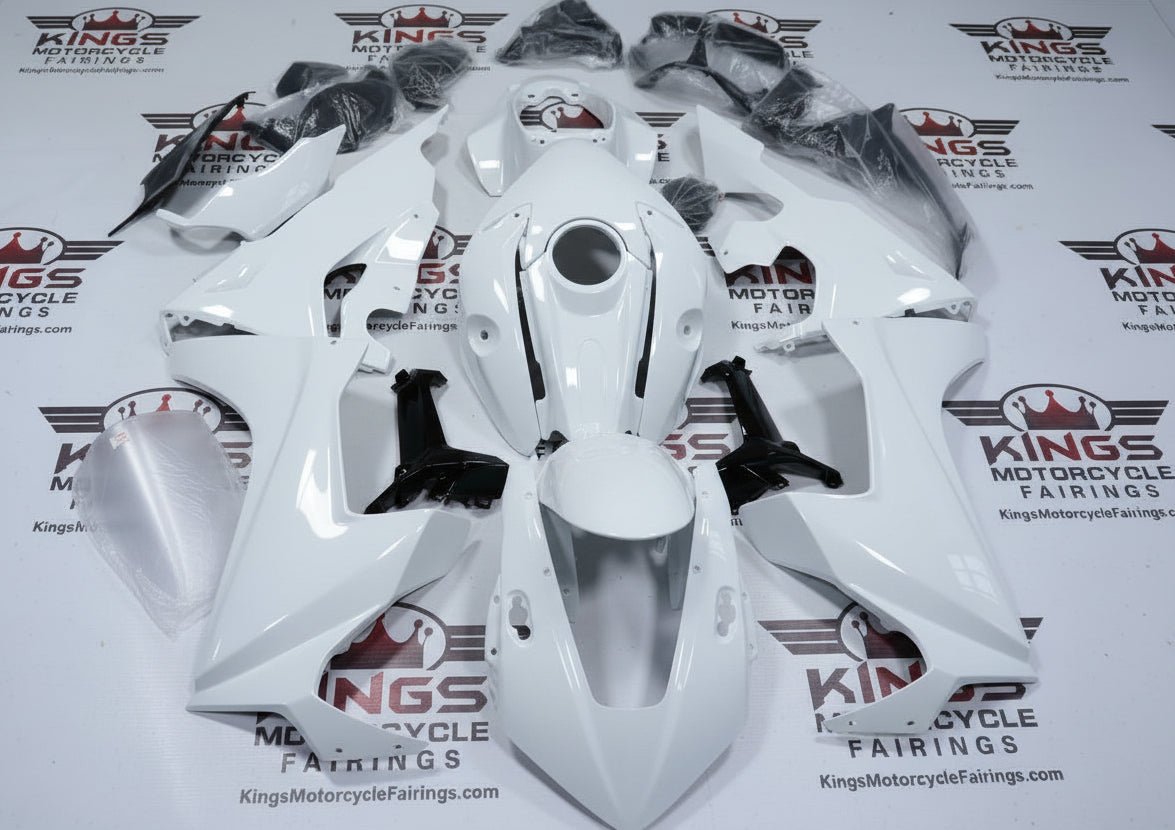 Honda CBR1000RR Fairings (2017-2025) All White from KingsMotorcycleFairings.com