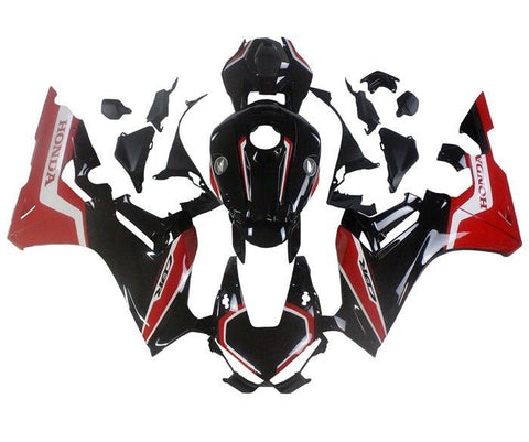 Honda CBR1000RR Fairings (2017-2025) Black, Red, White at KingsMotorcycleFairings.com