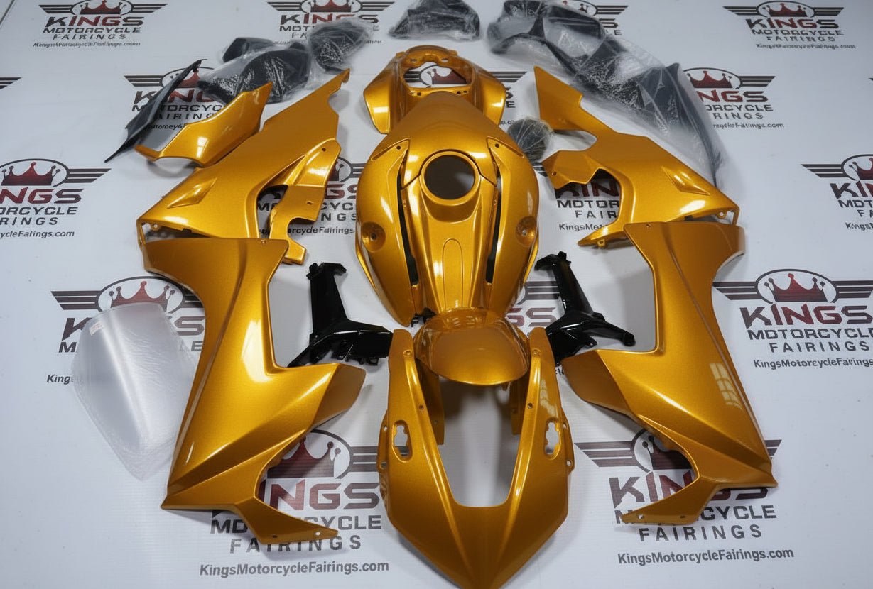 Honda CBR1000RR Fairings (2017-2025) Gold from KingsMotorcycleFairings.com